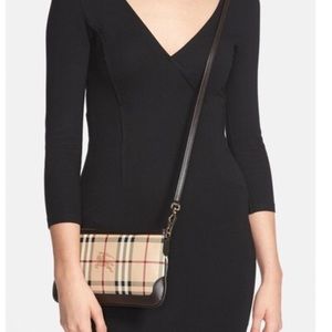 Burberry Haymarket check cross body\clutch!!